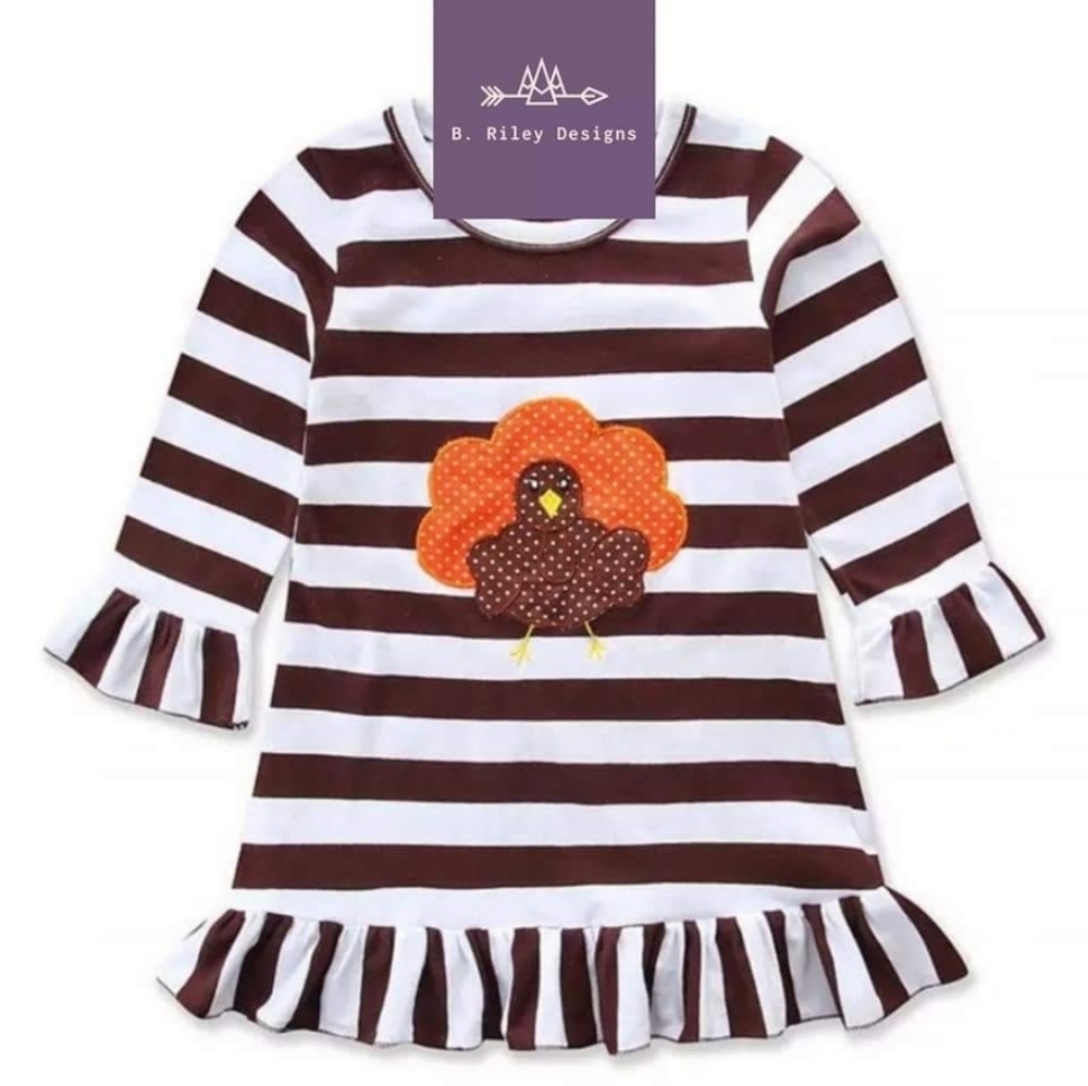 BNWT ☆ Turkey Ruffle Dress